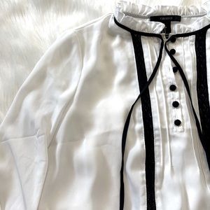 Forever 21 white blouse